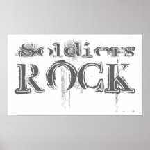 Roca de los soldados poster