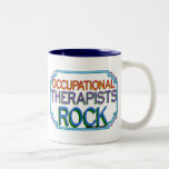 Roca de los terapeutas profesionales taza