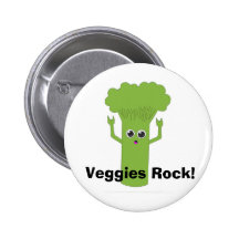 ¡Roca de los Veggies! Pin