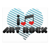 Roca del arte postales