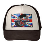 Roca del británico gorras de camionero