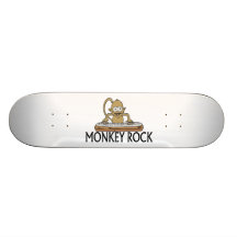 Roca del mono monopatín personalizado