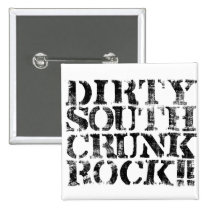Roca del sur sucia de Lil Jon "Crunk" apenada botones