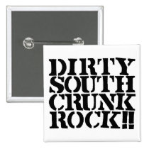 Roca del sur sucia de Lil Jon "Crunk " botones