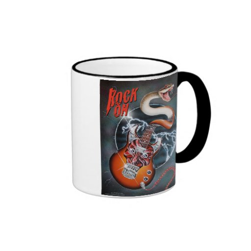 Roca en la taza