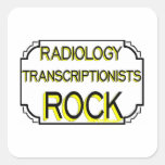 Roca médica de los Transcriptionists de la radiolo Pegatinas