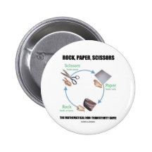 Roca, papel, tijeras (Rochambeau) Pin