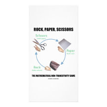 Roca, papel, tijeras (Rochambeau) Tarjeta Con Foto Personalizada