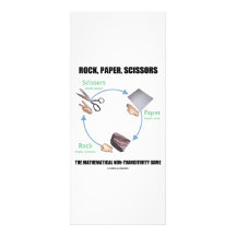 Roca, papel, tijeras (Rochambeau) Lona Personalizada