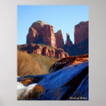 Roca Sedona Arizona de la catedral Posters