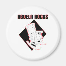 Rocas de Abuela Imán De Frigorífico