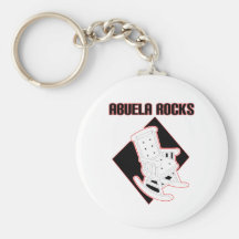Rocas de Abuela Llaveros Personalizados