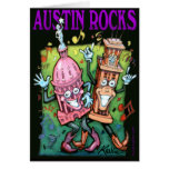 Rocas de Austin Tarjetas