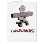 ¡rocas de Canadá! Felicitación