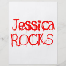 Rocas de Jessica Tarjetón