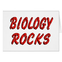 ROCAS de la biología Felicitacion
