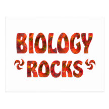 ROCAS DE LA BIOLOGÍA TARJETAS POSTALES