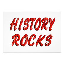 ROCAS de la historia Invitaciones Personalizada