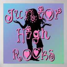 Rocas de la secundaria - poster de las flores de l