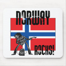 Rocas de Noruega Alfombrilla De Ratones