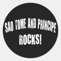 ¡Rocas de Sao Tome and Principe! Etiqueta