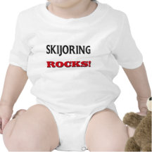 Rocas de Skijoring Trajes De Bebé