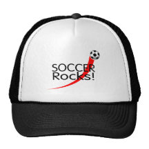Rocas del fútbol gorra