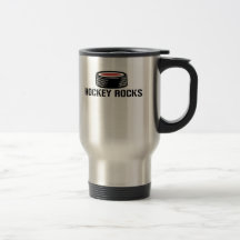 Rocas del hockey taza de café