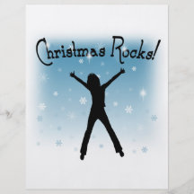 ¡Rocas del navidad! Flyer A Todo Color