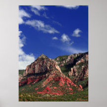 Rocas del rojo de Sedona Impresiones