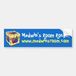 ¡Rocas del sitio de Medwin! Pegatina para el parac Etiqueta De Parachoque