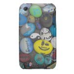 Rocas felices iPhone 3 carcasas