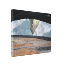 Rocas notables en lona impresion de lienzo