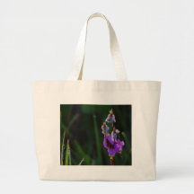 Rocío de los Wildflowers de los prados Bolsa De Mano
