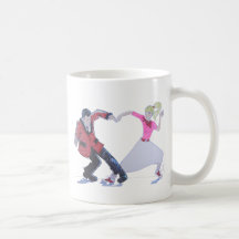 ¡Rock-and-roll del amor! Taza