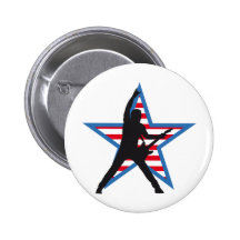 Rock star anstecknadelbuttons