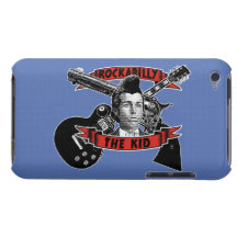 Rockabilly Barely There iPod Funda