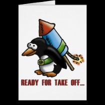rocket pinguin E tarjetas