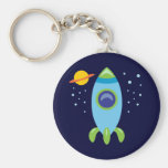 Rocket retro llaveros personalizados