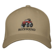 Rockhound del casquillo bordado camino gorra de béisbol