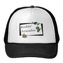 Rockin Avacados Gorras De Camionero