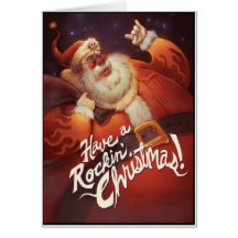 Rockin Papá Noel Tarjeton