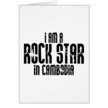 Rockstar en Camboya Felicitación