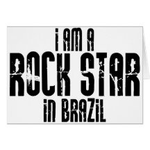 Rockstar en el Brasil Tarjetas