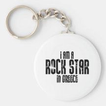 Rockstar en Grecia Llavero