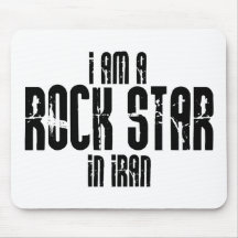 Rockstar en Irán Alfombrilla De Ratones