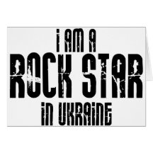 Rockstar en Ucrania Tarjeta