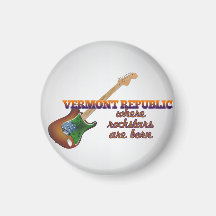 Rockstars nace en la república de Vermont Imán Para Frigorifico