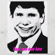Rod Blagojevich 2 Tarjetas Informativas