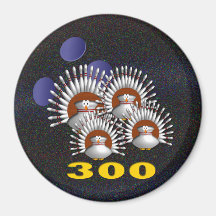 Rodando 300 imán de frigorífico
